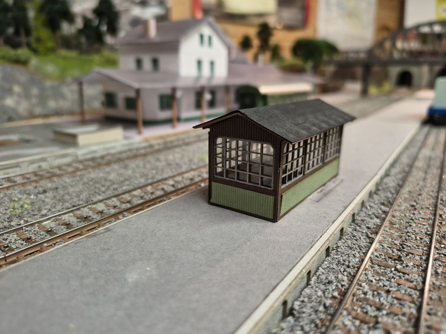 Station, hus och vardagsliv i miniatyr