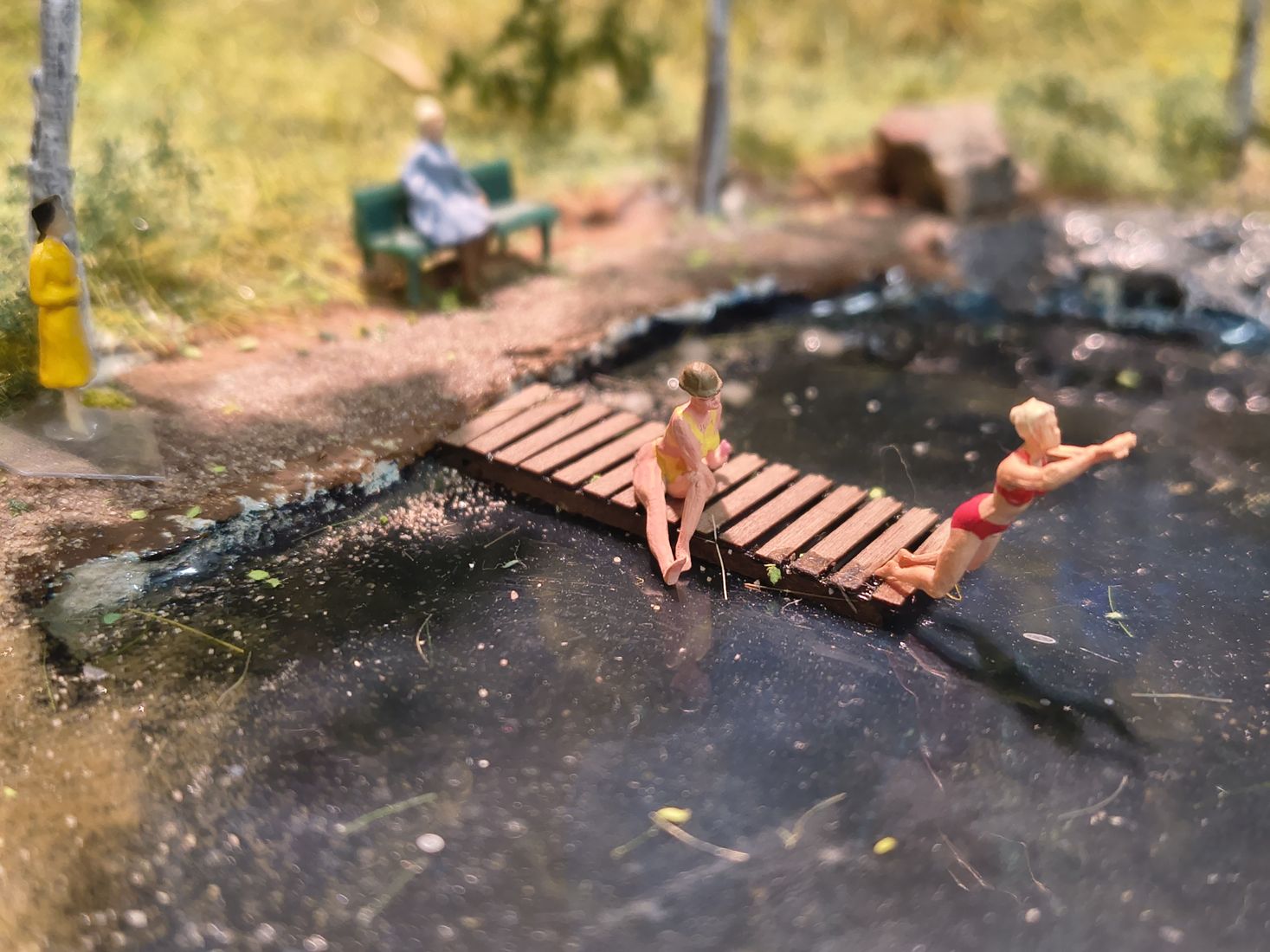 Människor vid vattnet: Falkenstein får liv